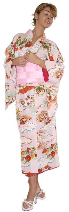 винтажное кимоно, 1960-е гг. KImono-Ya, японский интернет-магазин