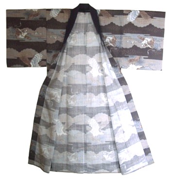 японское мужское кимоно, винтаж, 1950-е гг. KIMONO-Ya, интернет-магазин